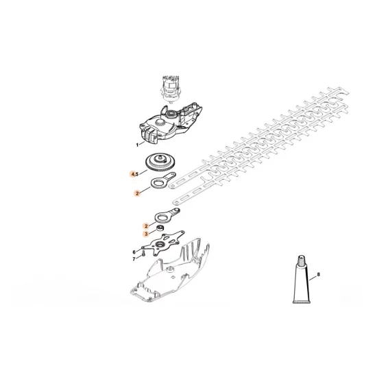 STIHL  Przekładnia 4851 640 0103